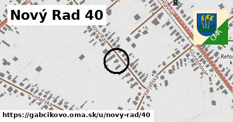 Nový Rad 40, Gabčíkovo
