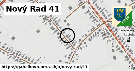 Nový Rad 41, Gabčíkovo