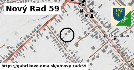 Nový Rad 59, Gabčíkovo