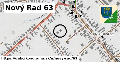 Nový Rad 63, Gabčíkovo