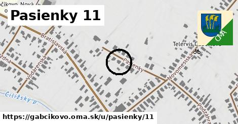 Pasienky 11, Gabčíkovo