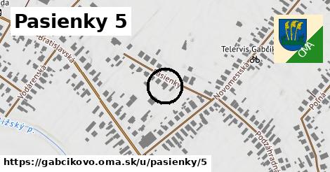 Pasienky 5, Gabčíkovo