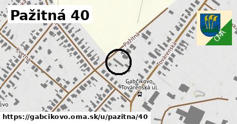 Pažitná 40, Gabčíkovo