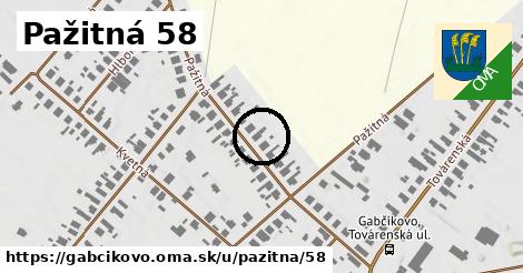 Pažitná 58, Gabčíkovo