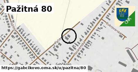 Pažitná 80, Gabčíkovo