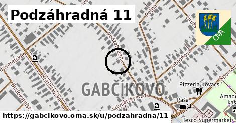 Podzáhradná 11, Gabčíkovo