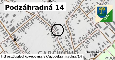 Podzáhradná 14, Gabčíkovo