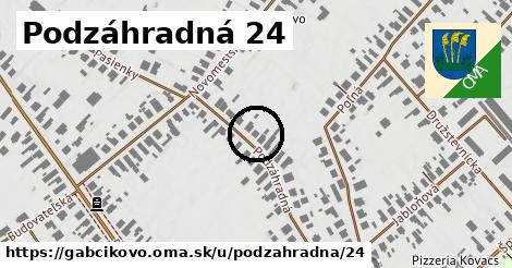 Podzáhradná 24, Gabčíkovo