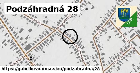 Podzáhradná 28, Gabčíkovo