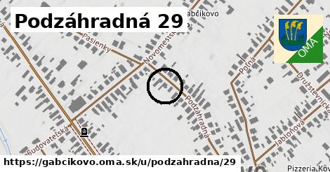 Podzáhradná 29, Gabčíkovo