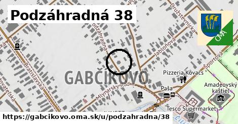 Podzáhradná 38, Gabčíkovo