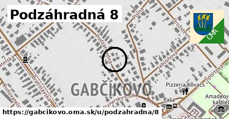 Podzáhradná 8, Gabčíkovo