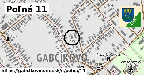 Poľná 11, Gabčíkovo