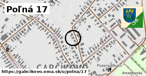 Poľná 17, Gabčíkovo