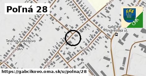 Poľná 28, Gabčíkovo