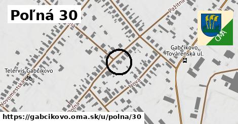 Poľná 30, Gabčíkovo