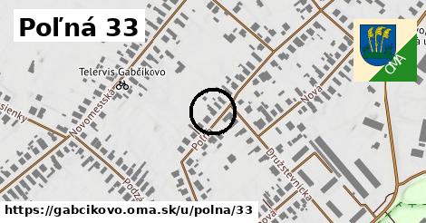 Poľná 33, Gabčíkovo