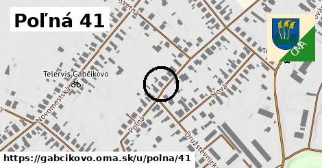 Poľná 41, Gabčíkovo