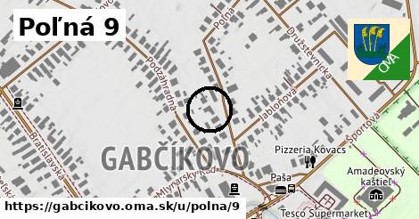 Poľná 9, Gabčíkovo