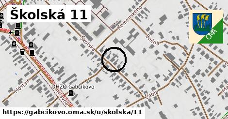 Školská 11, Gabčíkovo