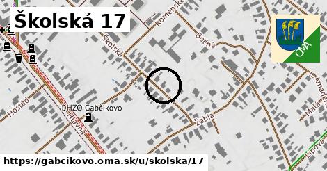 Školská 17, Gabčíkovo