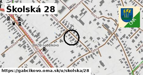 Školská 28, Gabčíkovo