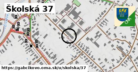 Školská 37, Gabčíkovo
