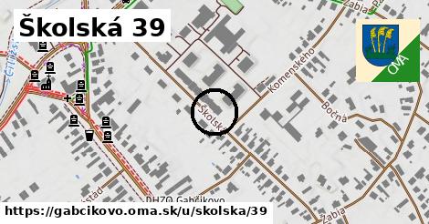 Školská 39, Gabčíkovo