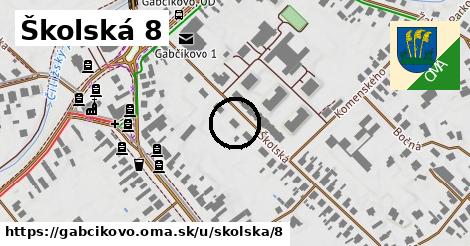 Školská 8, Gabčíkovo