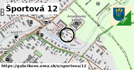 Športová 12, Gabčíkovo