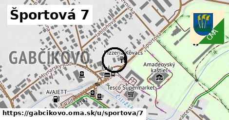 Športová 7, Gabčíkovo