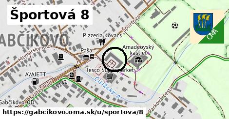 Športová 8, Gabčíkovo