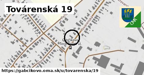 Továrenská 19, Gabčíkovo