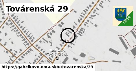 Továrenská 29, Gabčíkovo