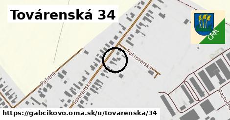 Továrenská 34, Gabčíkovo