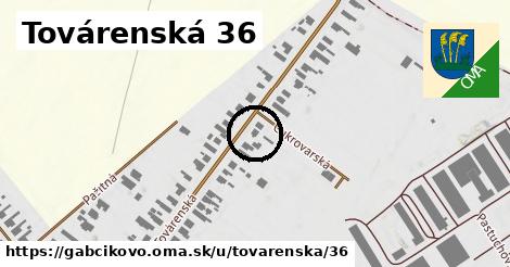 Továrenská 36, Gabčíkovo