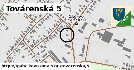 Továrenská 5, Gabčíkovo