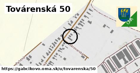 Továrenská 50, Gabčíkovo