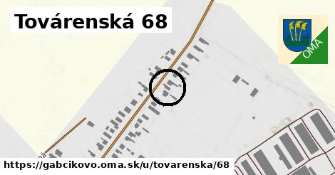 Továrenská 68, Gabčíkovo