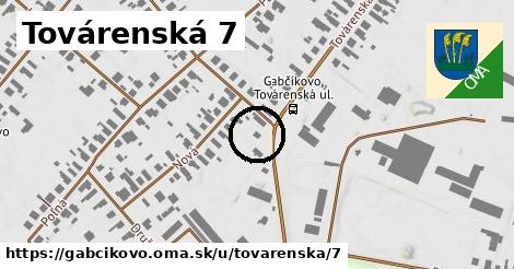 Továrenská 7, Gabčíkovo