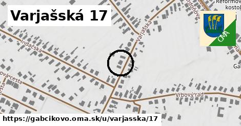 Varjašská 17, Gabčíkovo