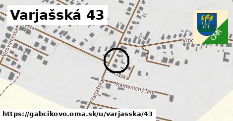 Varjašská 43, Gabčíkovo