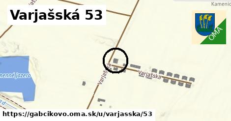 Varjašská 53, Gabčíkovo