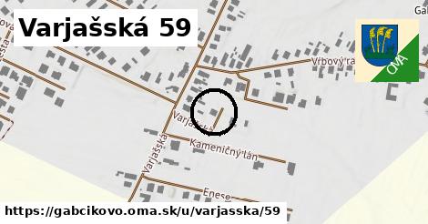 Varjašská 59, Gabčíkovo