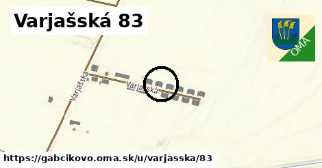 Varjašská 83, Gabčíkovo