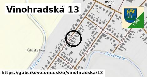 Vinohradská 13, Gabčíkovo