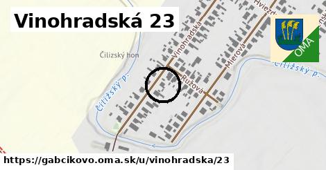 Vinohradská 23, Gabčíkovo