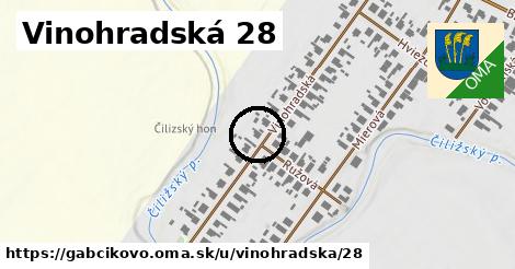 Vinohradská 28, Gabčíkovo