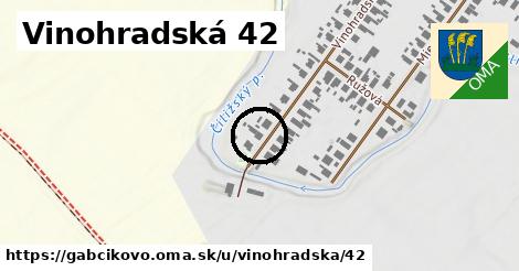 Vinohradská 42, Gabčíkovo