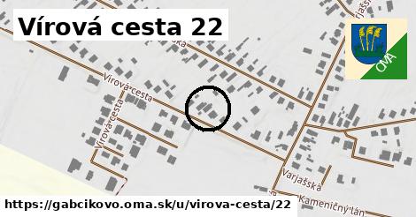 Vírová cesta 22, Gabčíkovo